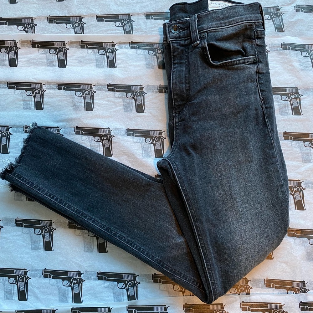 High rise ankle skinny Rag and Bone jeans 25